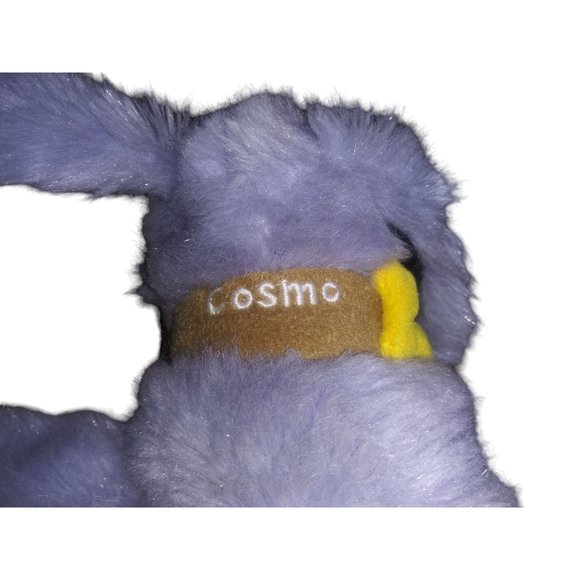 VTG Cosmo Gray Dog Stuffed Animal Toys R Us Battat Plush Puppy Dog - Picture 4 of 10